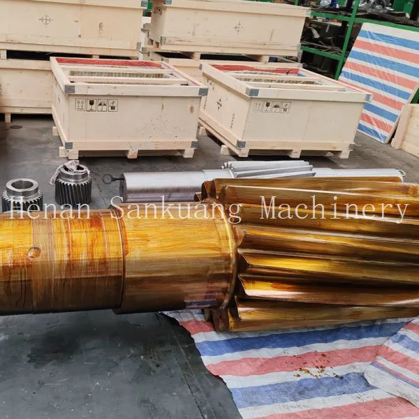 Precision Forged Alloy Steel Gear Shaft for Industrial Gearbox Applications