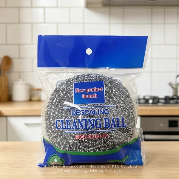 40G Stainless Steel Wire Scrubber Kitchen Cleaning Scrubber photo-4