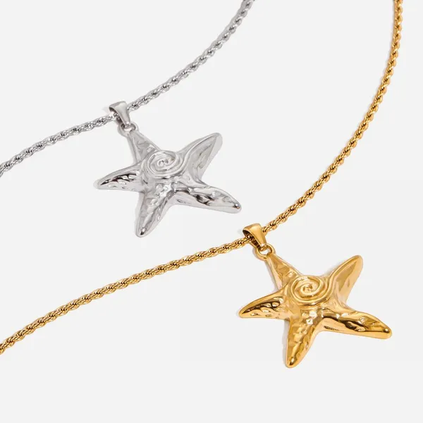 Sea Water Resistant Stainless Steel Necklace For Marine Sports Enthusiasts