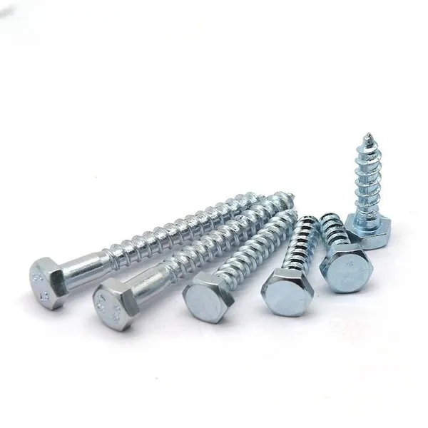 DIN 571 Hex Head Wood Screws for Log Home Construction photo-5