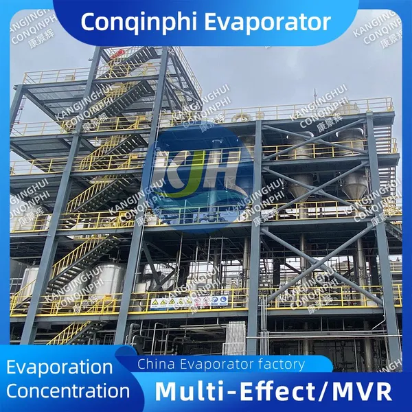 Three-Effect Evaporation Crystallizer With 220V Power and IP65 Electric Control Cabinet photo-3