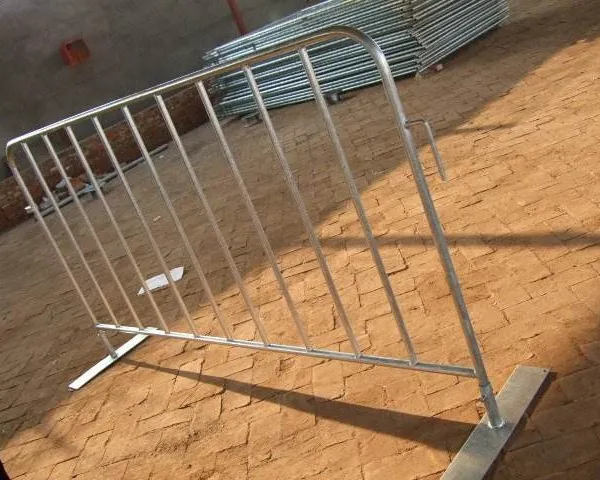 Powder-coated Galvanized Mobile Folding Safety Fence for Pedestrian Crowd Control, Events, Concerts, and Other Events. photo-2