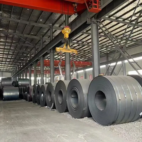 Structural-Grade Hot-Rolled Steel Coil; EN 10025 S235JR; Mill Edge – Bulk Container Load