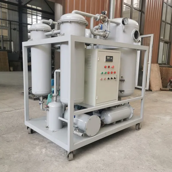 ZJC Series Steam Turbine Oil Centrifugal Purifier Oil Filtration Machine photo-2