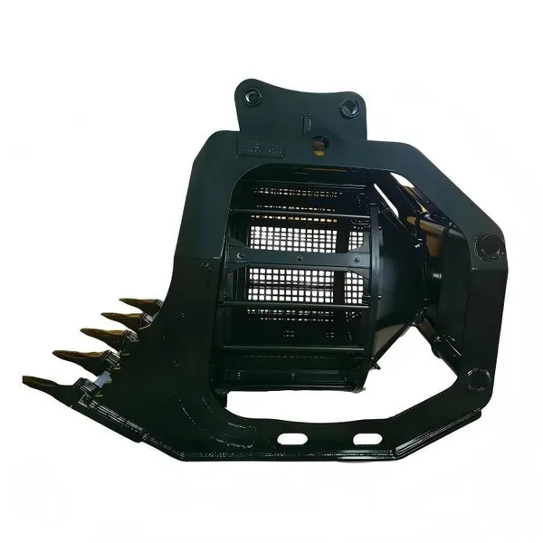 20 Ton Excavator Rotary Screen Bucket for Recycling Demolition Screening Fit Excavator Attachment photo-3
