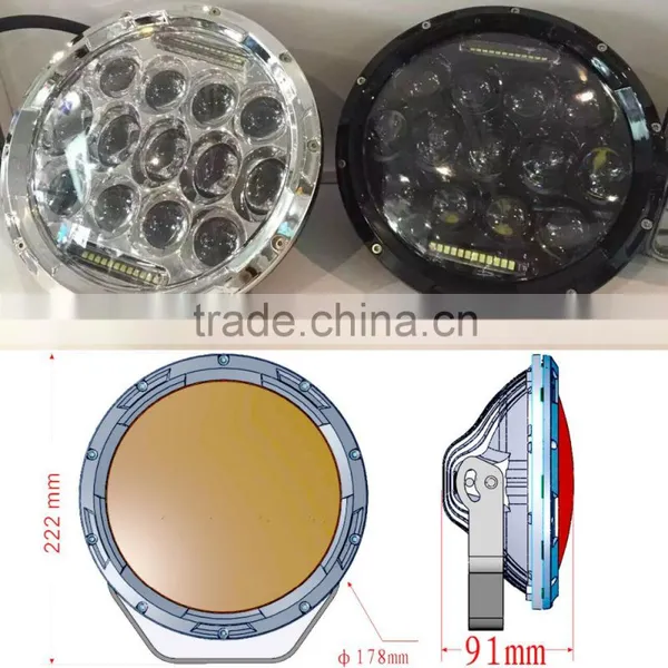 LED Work Light 75w Led Truck Light Spot Beam/Flood Beam Led Working Light for Truck 9-30V photo-3