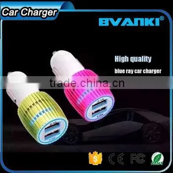 2016 Premium Aluminum Alloy 5V 2.4A Smart IQ Fast Charge USB Car Charger for Android Mobile Phone by Express Free Sample photo-3