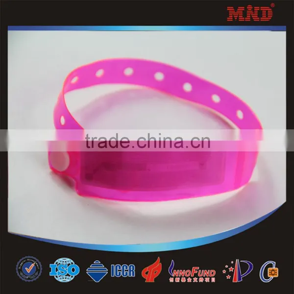 MDW410 Contactless Disposable Silicone RFID Wristband Tag photo-3