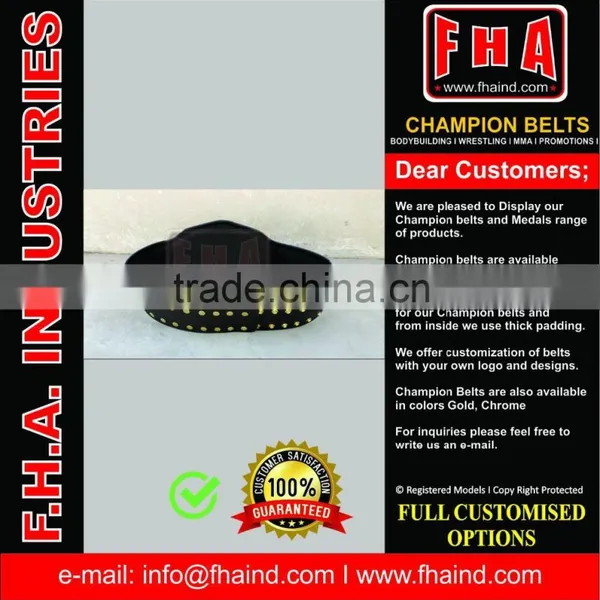 Champion Belts and Medals Customized Leather Belts for Weightlifting UFC by FHA INDUSTRIES PAKISTAN photo-2