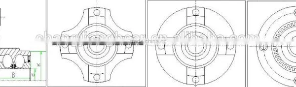 Original 3404100-S08 3104100-S08 Rear Wheel Hub Bearing for Great Wall Florid photo-4