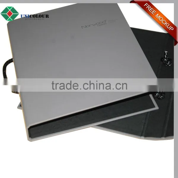 Custom Design Handmade A4 Cardboard Office Folder for Files photo-4