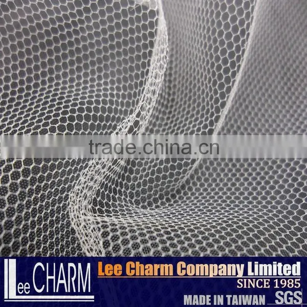 Taiwan 20D Hexagonal Netting Nylon Mesh Fabric for Clothing photo-5