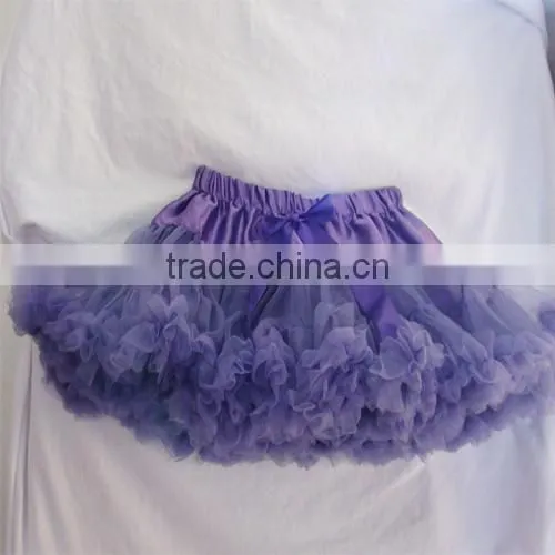 2016 Halloween Kids Party Purple Tutu Ruffle Baby Violet Girls Tutus Boutique Dance Partiesa Djustable Waist Peittiskirt photo-3