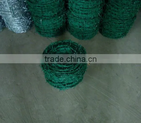 Pvc Coated Barbed Wire With Good Quality photo-6