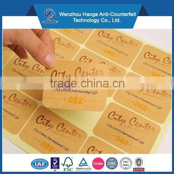 High End Gold Foil Sticker photo-3