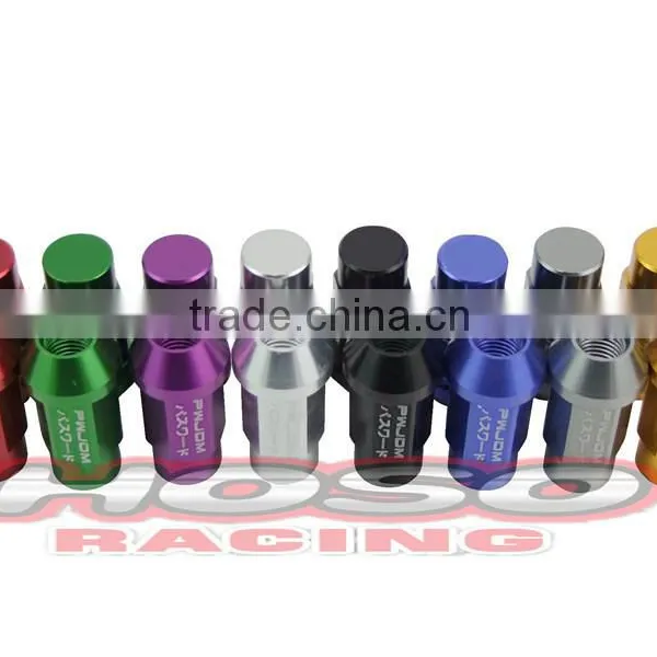 JDM M12X1.5 Aluminum Base Close L:50MM Wheel Lug Nuts photo-2