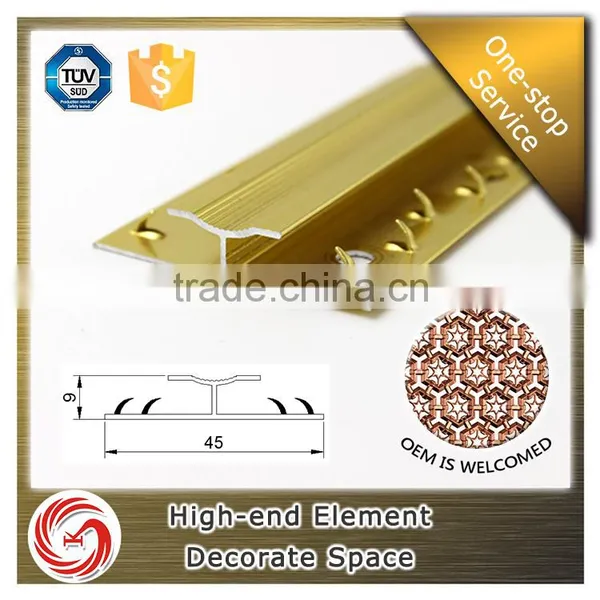 Z Shape Carpet Transiton Strips Carpet Trim Aluminium Carpet Cover Strips photo-5
