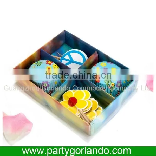Box Packing Greaseproof Paper Custom Cupcake Liners