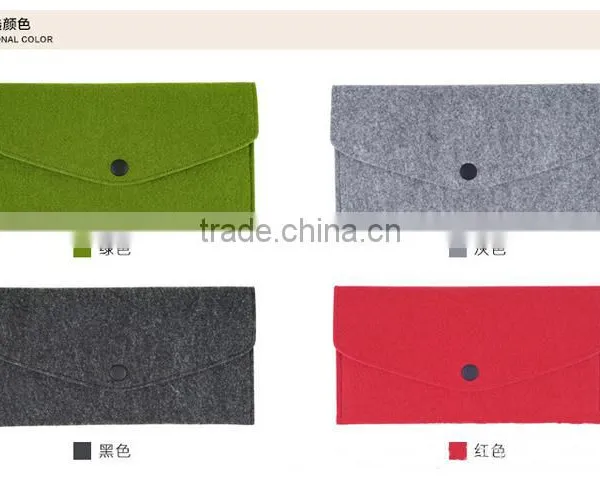 100% Polyester Felt Bag Felt Fabric Purse and Wallet Wholesale photo-4