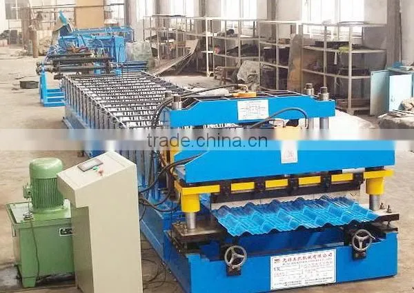 Top Quality Professional Glazed Rolling Roof Machinery photo-3