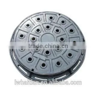 OEM C/O 600 D400 Heavy Duty Ductile Iron Manhole Cover photo-2
