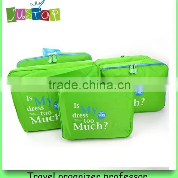 5 in 1 Silk Printing Travel Bag Organizer for Clothes photo-3