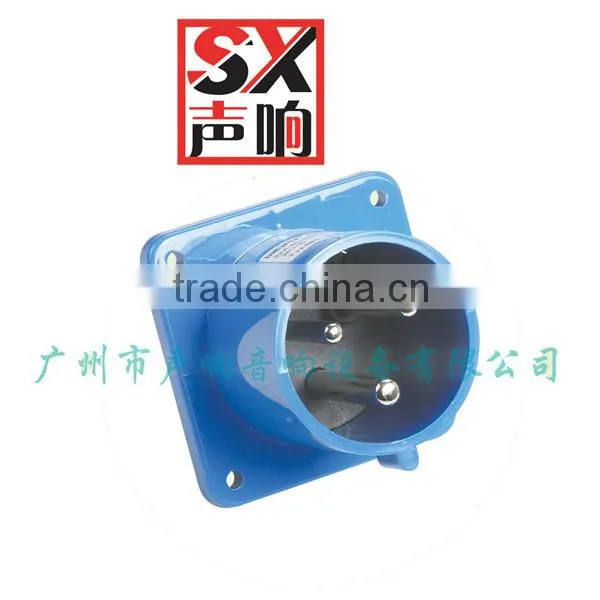 32A Waterproof Plug for Power Distribution