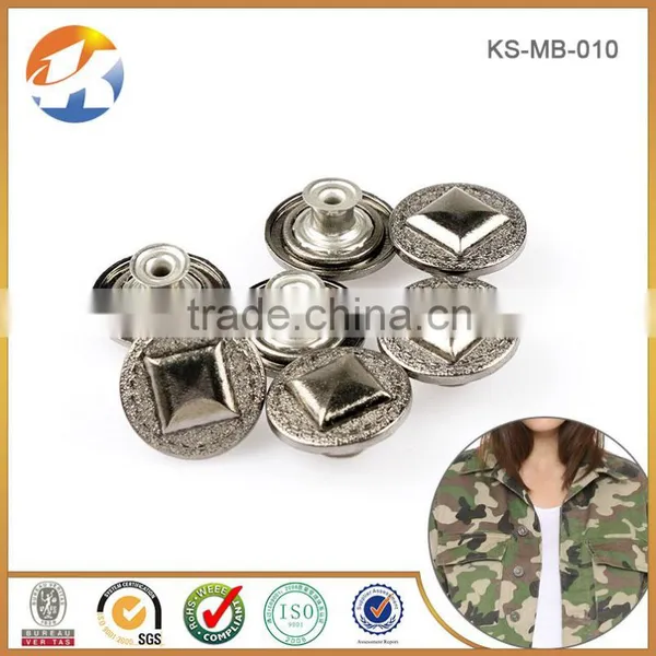 Fashion Design Custom Metal Buttons For Coats photo-5