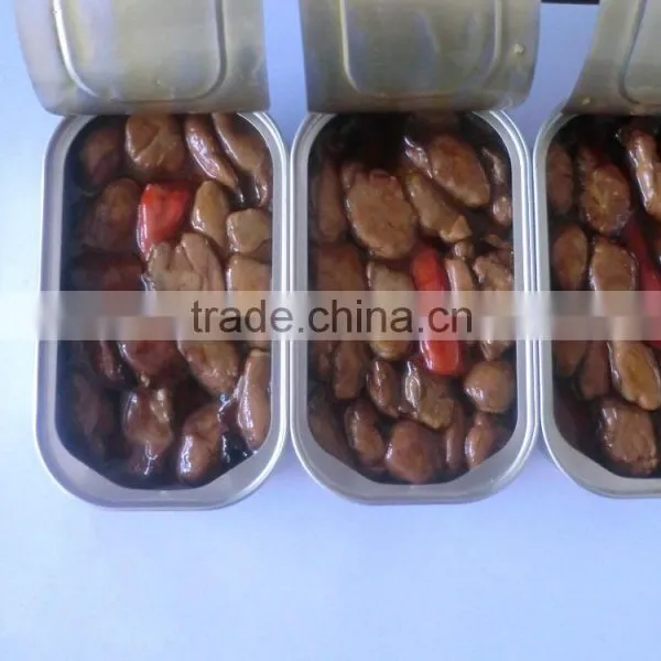 High Quality Canned Smoked Oysters in Soybean Oil photo-4