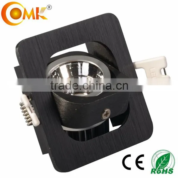 Brushed Black Adjustable Spotlight photo-2