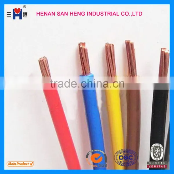 12 Awg Electric Cable Copper Cable Copper or CCA Core Cables and Wires photo-4