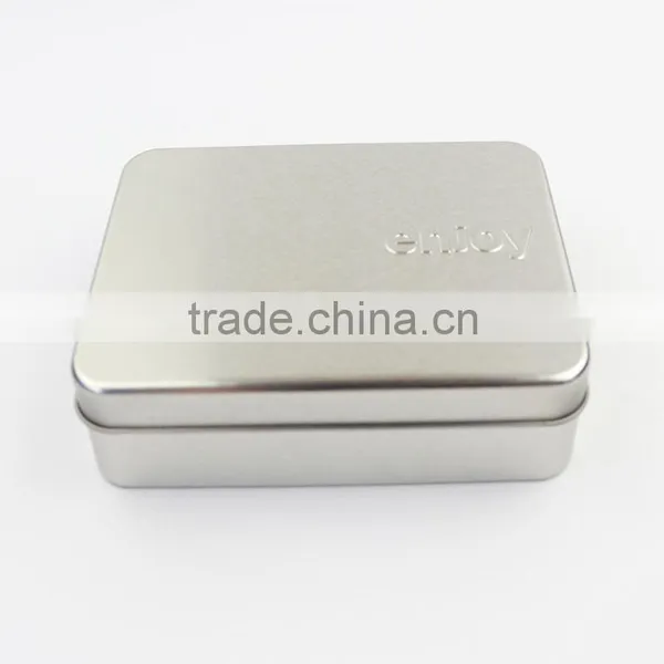 No Printing Tinplate Card Box