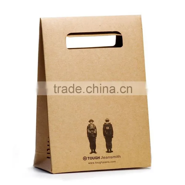 Custom Printing Handled Kraft Paper Bags