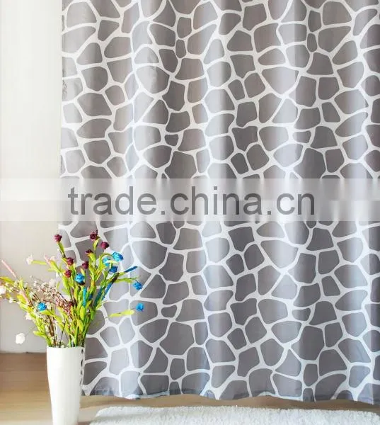 Factory Direct Wholesale Textile Bath Shower Curtain