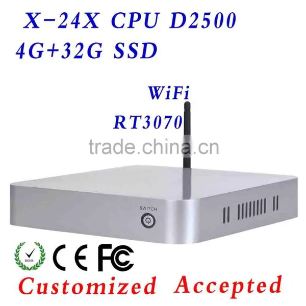 XCY x-24x thin client ATOM D2550 Hd play computer ,Assembling computers ,latest computer models , support 1080p display