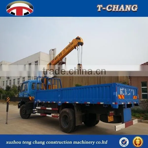 China Sale 6.3tons Mini Lifting Crane for Trucks With Telescopic Boom ISO9001 Certification photo-2
