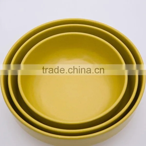 Eco-friendly Bamboo Fiber & Rice Husk Round Bowl photo-5