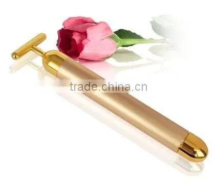 24k Gold Beauty Bar Slimming and Firming Vibrating Beauty Device With Best Selling