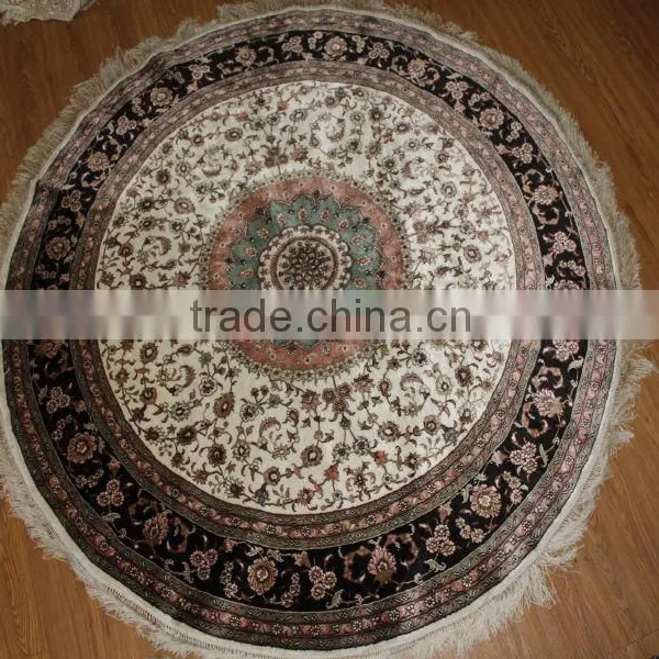 Circle Round Carpets, Round Rugs, Handmade Round Silk Carpets Factory Prices