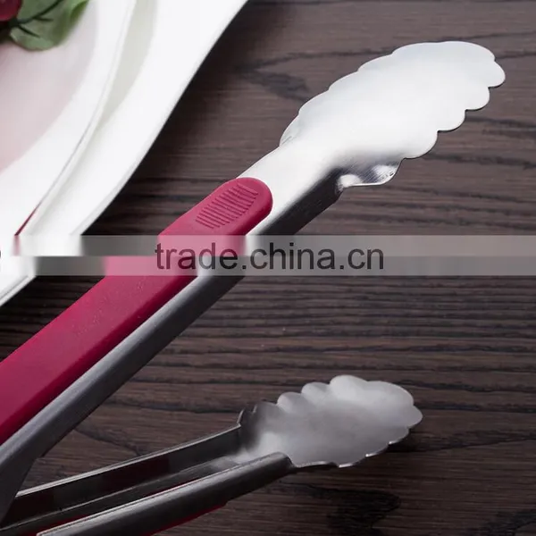 Hot Sale Silicone Hand Food Tongs photo-3