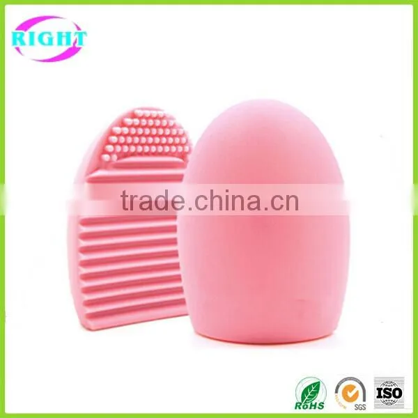 Silicone MakeUp Brush Egg for Brush Cleaning photo-3