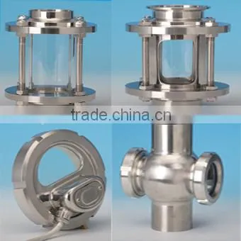 Stainless Steel Sanitary Inspection Sight Glass photo-3