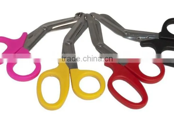 Hot Selling Utility Scissors With Plastic Handle in Various Colors photo-3