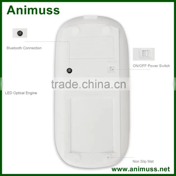 Hot Sale Consumer Electronics Mini Rechargeable Wireless Bluetooth Mouse for PC Laptop photo-5