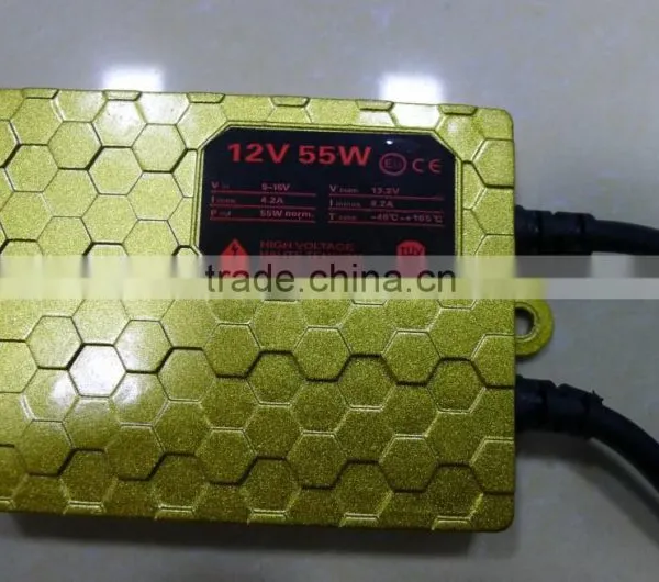 China Factory Wholesale Golden HID Xenon Ballast 12V 55W photo-3
