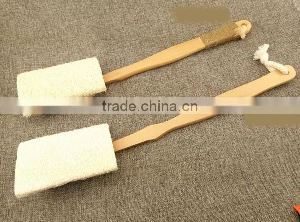 High Quality Natural Wooden Body Brush,soft Back Makeup Body Brush photo-3