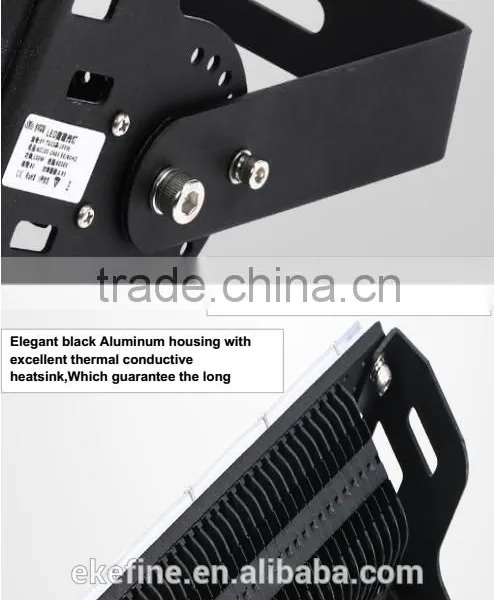 2016 Trendy Wall Pack 200W Black Aluminum LED Tunnel Lights With Lens photo-4