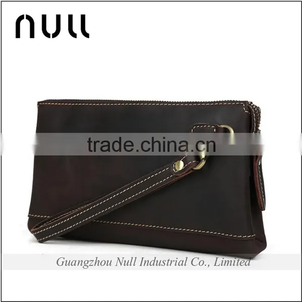 China Old Factory High Quality Leather Male Purse For Cash And Phone photo-2
