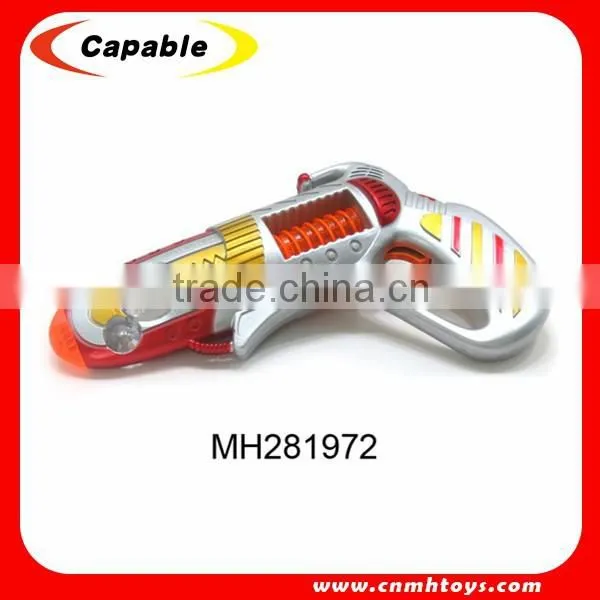 New Flashing Toy Gun B/O Plastic Toy Gun Safe for Sale photo-3