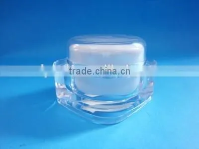 Acrylic Cream Jars&bottles for Cosmetic Packaging